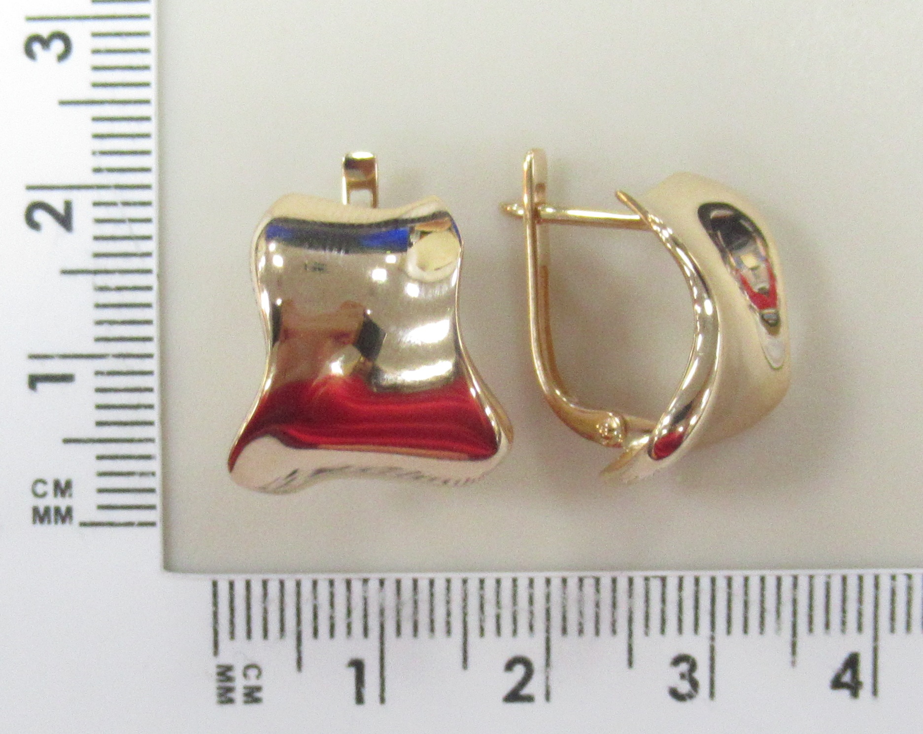 Серьги из золота
